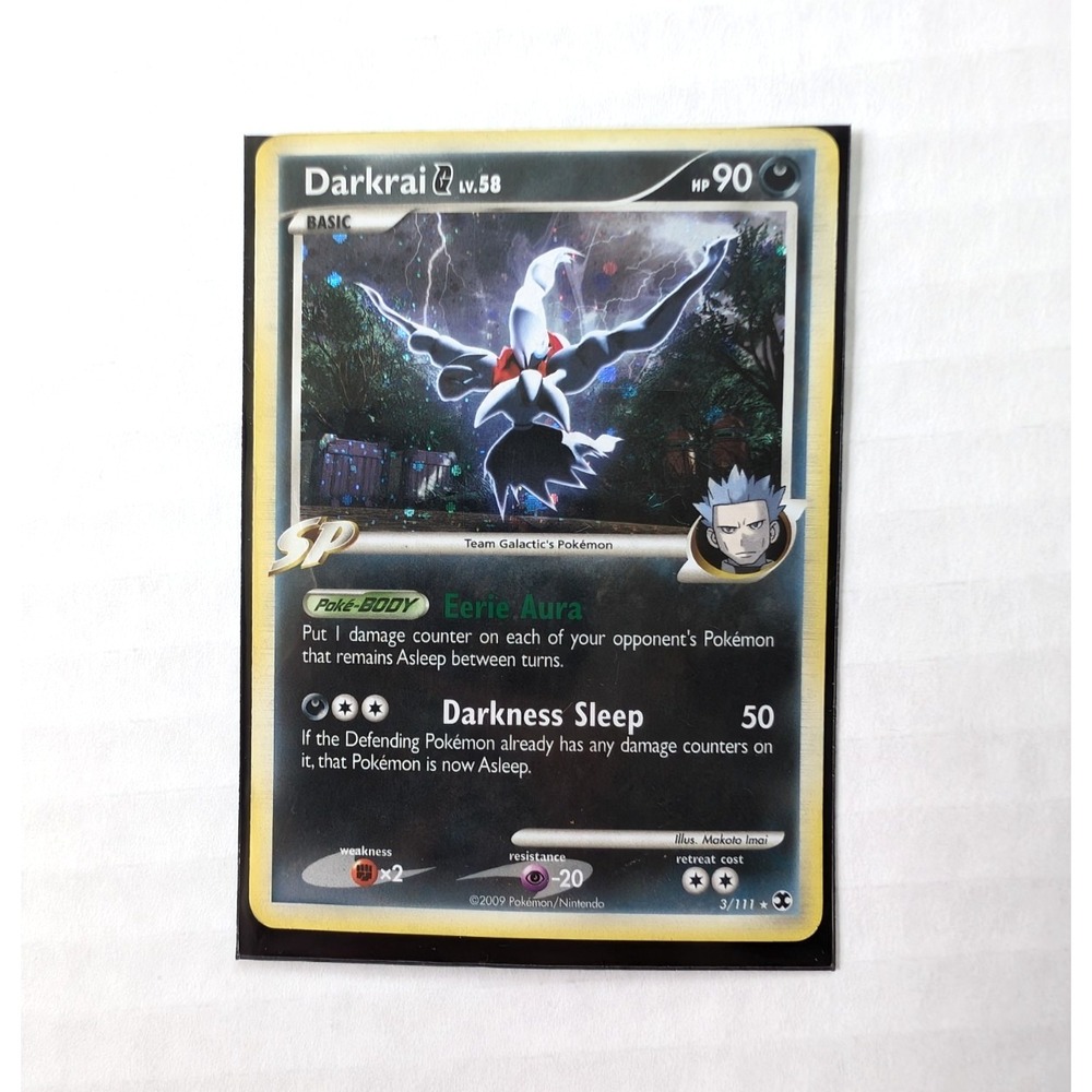 Darkrai G 3/111 Holo Foil Rare MP Pokemon TCG 2009